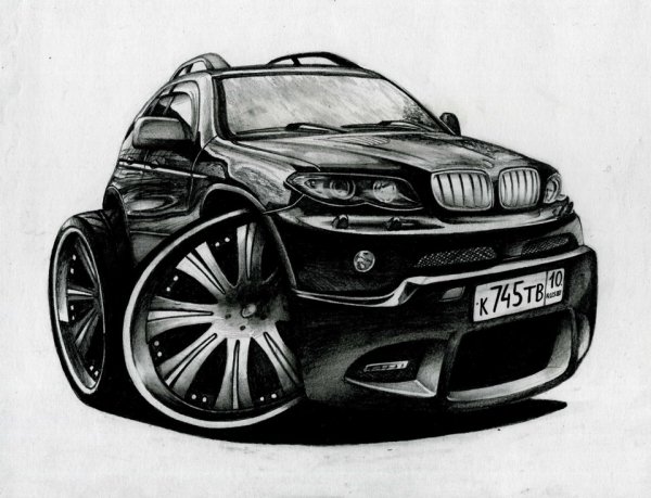 BMW e53 рисунок