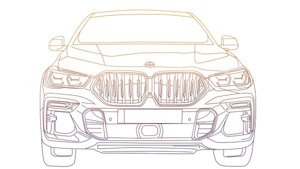 БМВ х5 2017 контур
