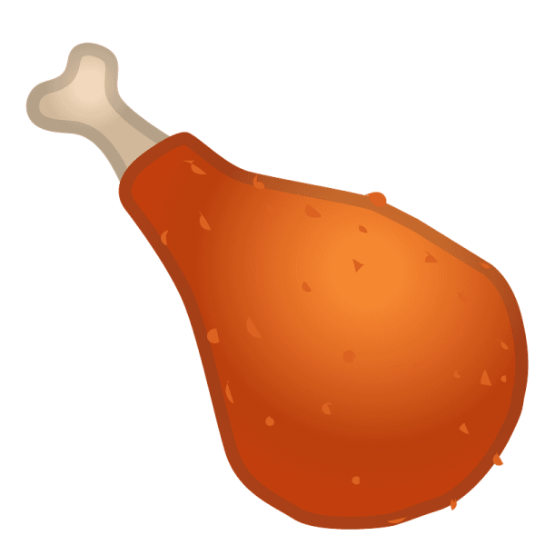 Куриная ножка мультяшная