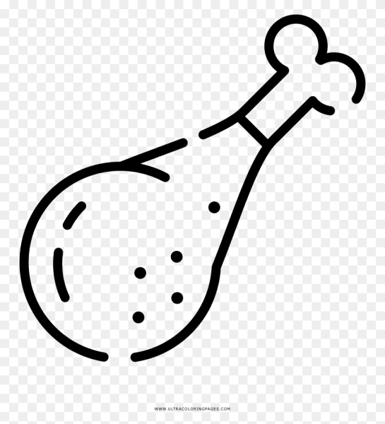 Мясо раскраска для детей