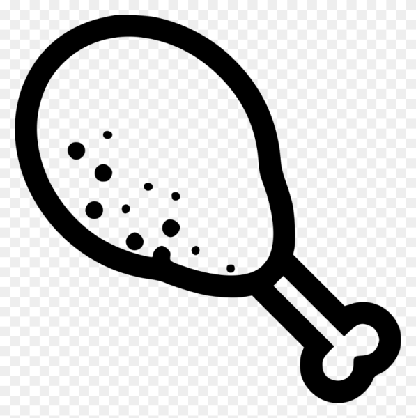 Куриная ножка иконка