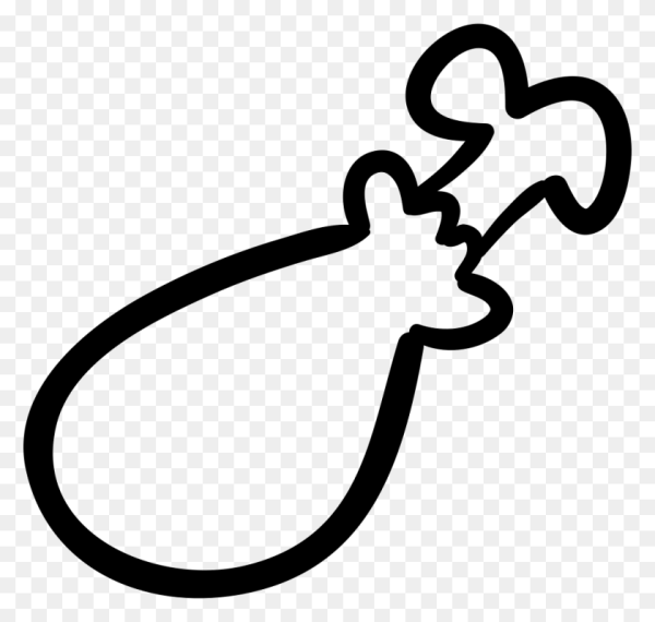 Значок куриная ножка