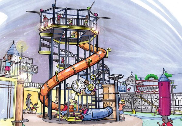 Набросок детской площадки