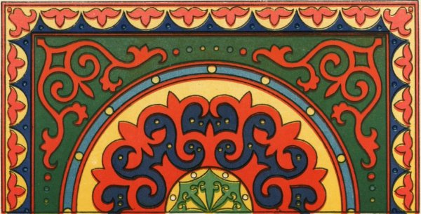 Татарский Башкирский орнамент