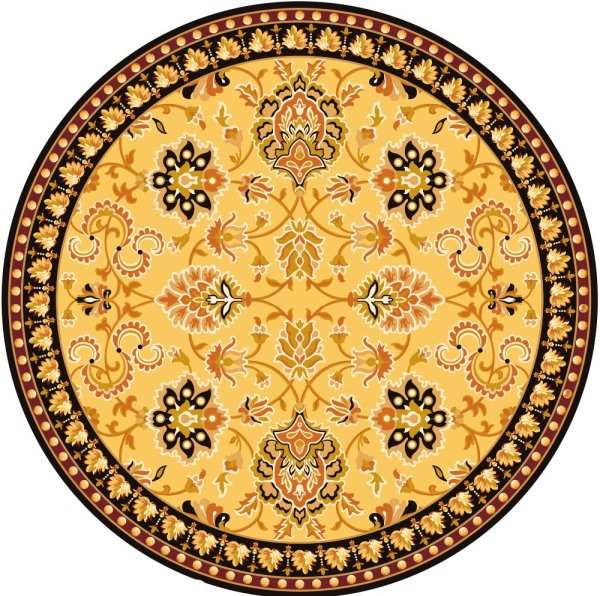 Круглый Восточный ковер