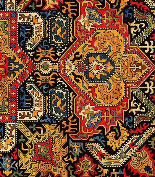 Орнаменты восточных ковров