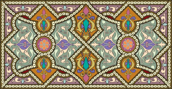 Арабский Арабеска орнамент вектор