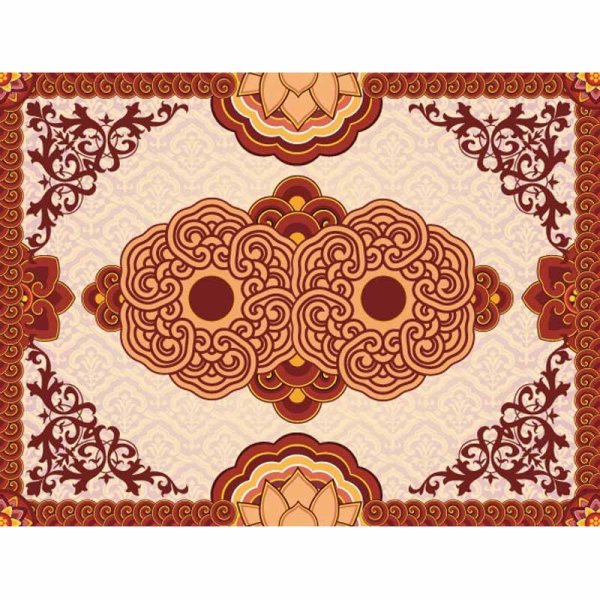 Ковер с восточным орнаментом