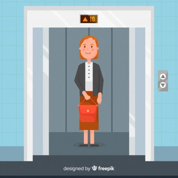 Человечек в лифте