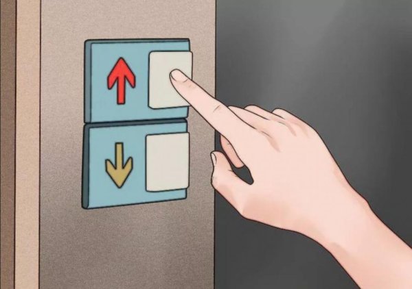 Кнопки лифта вверх вниз