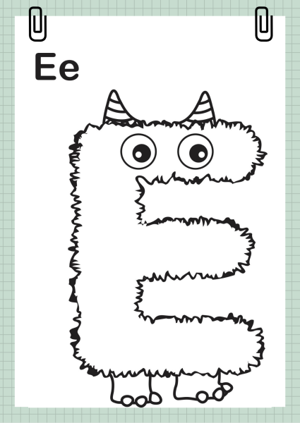 Веселые буквы для раскрашивания смешные