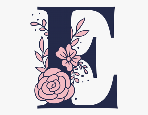 Красивая буква е для оформления