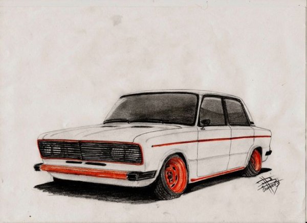 Рисунки ВАЗ 2107 2106