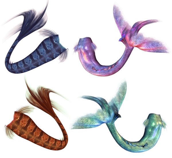 Хвост русалки гача лайф для обработки