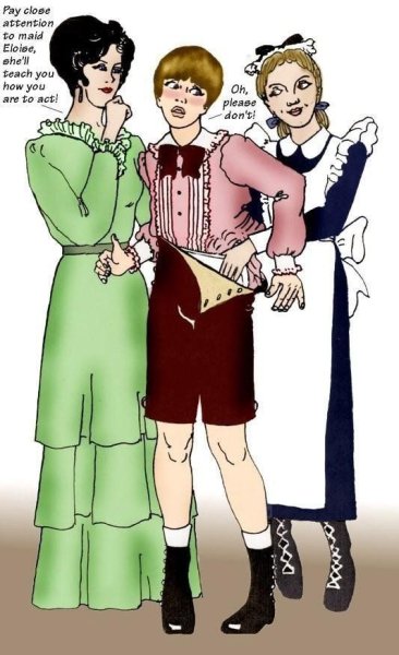 Феминизация Сисси мальчиков