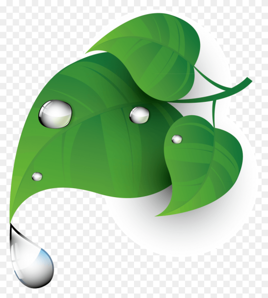 Листик с капелькой для детей