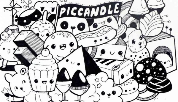 Рисунки в стиле Doodle