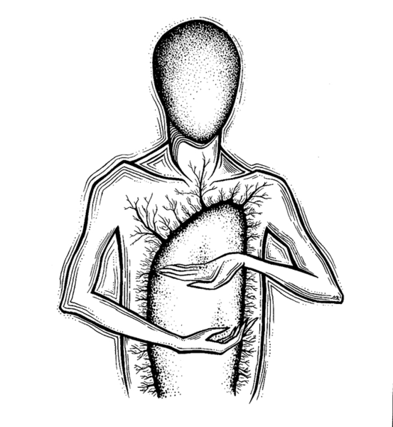 Нарисовать пустоту