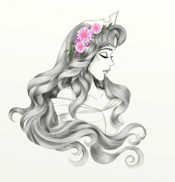 Рисованные красавицы