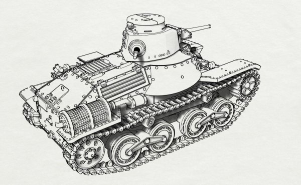 Танк м4 Шерман чертежи