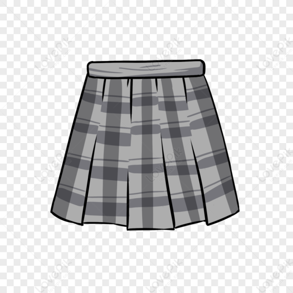 Нарисовать теннисную юбку