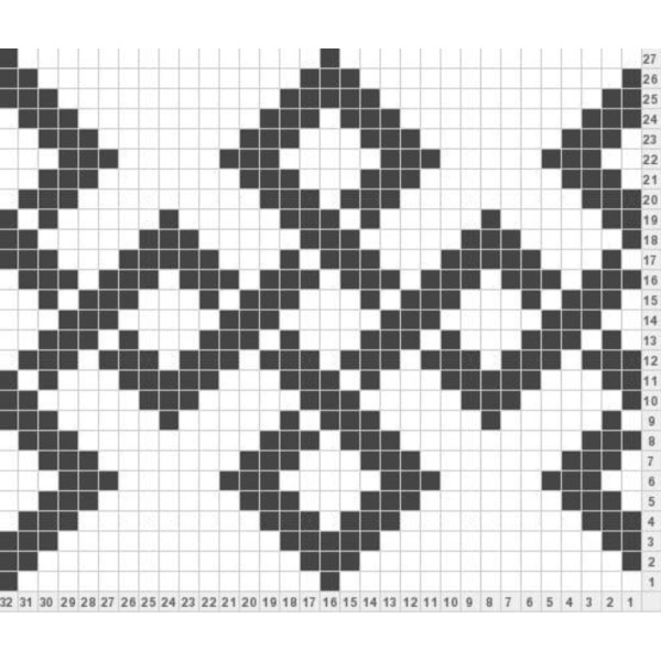 Узор жаккард Фенди