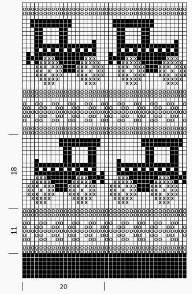 Жаккард трактор схема