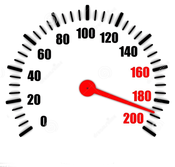 Спидометр нарисованный