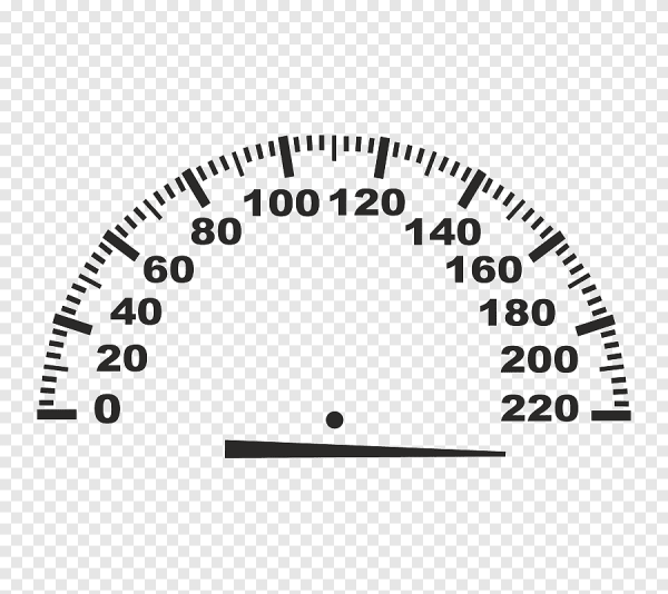 Стрелка спидометра без фона