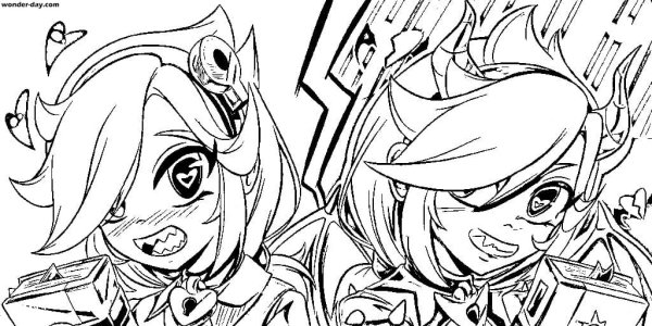 Раскраски Браво старс Колетт