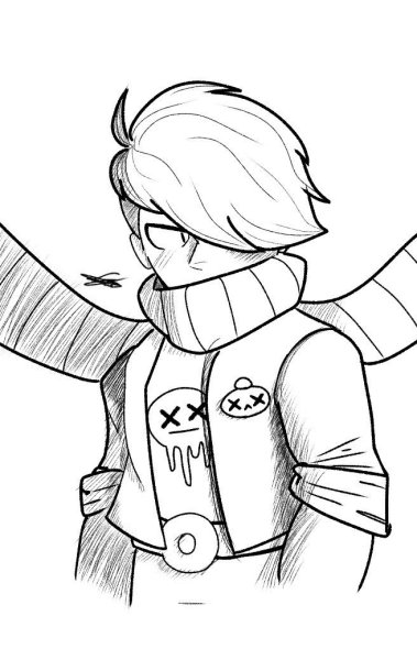 Раскраски Браво старс Эдгар Эдгар