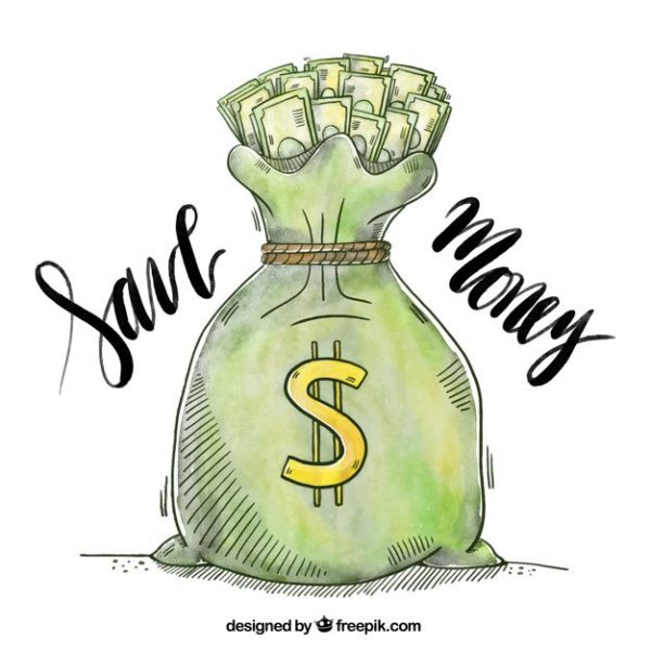 Человек с мешком денег