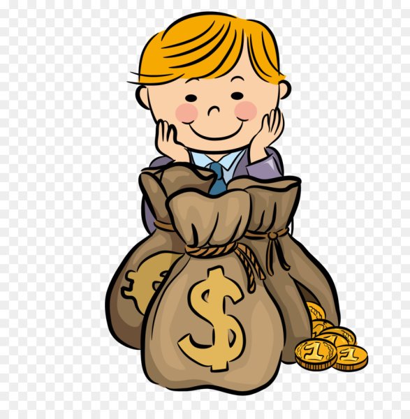 Мешок с деньгами для детей