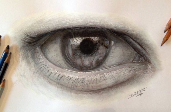 Глаза рисунок