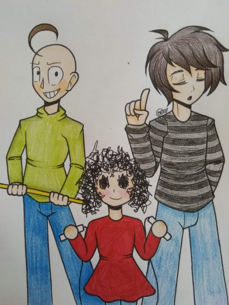 БАЛДИ рисунок