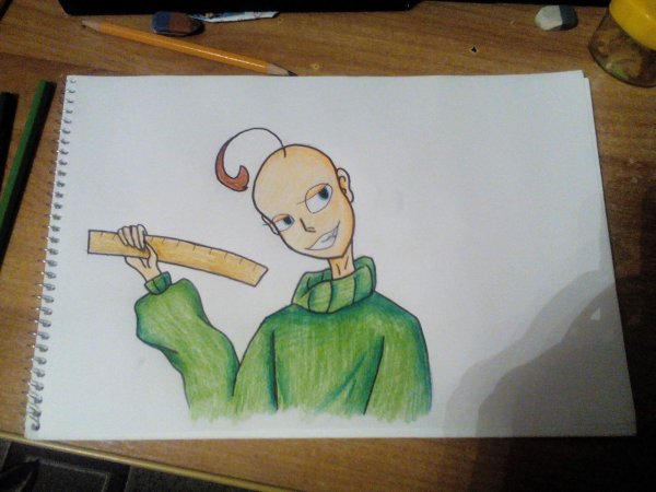 БАЛДИ рисунок