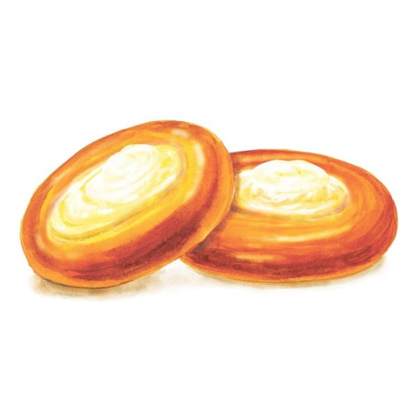 Ватрушка рисунок