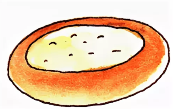 Ватрушка рисунок