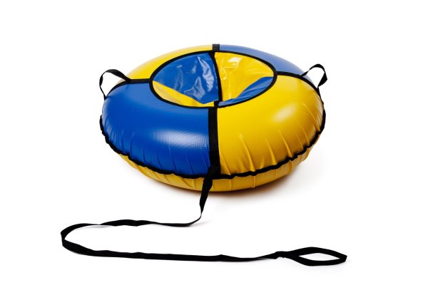 Тюбинг 95см Nika тб1к-95 зелёный с жёлтым