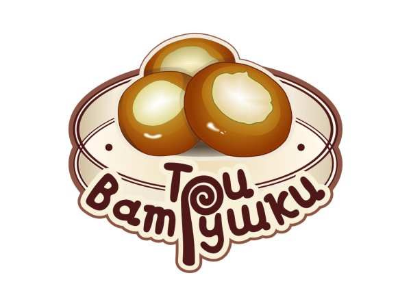 Кафе ватрушка логотип