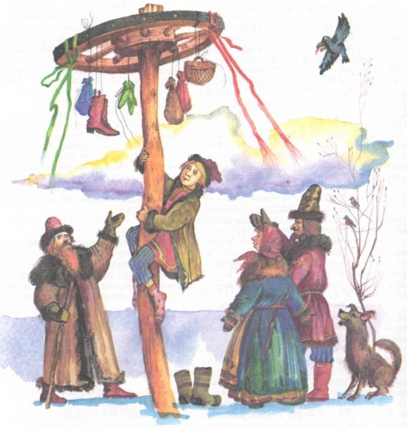 Иллюстрации народных праздников