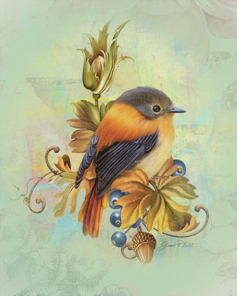 Птички для декупажа