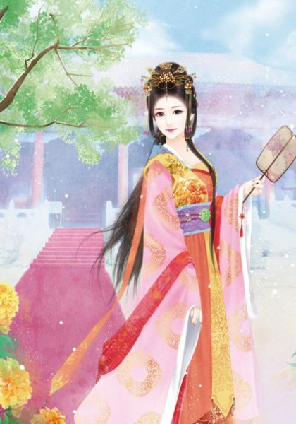 Китаянка иллюстрация