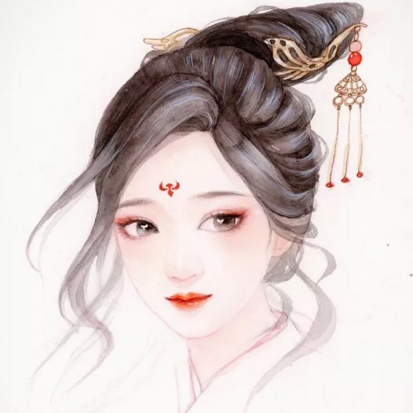 Китайские прически арт