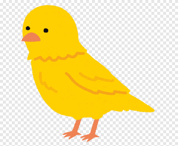 Канарейка на жердочке