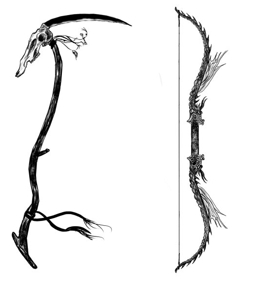Аниме оружие КУСАРИГАМА
