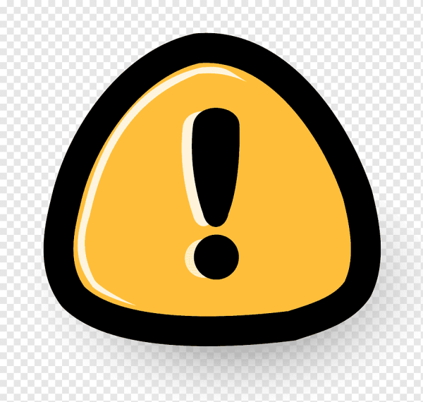 Иконка Обратите внимание