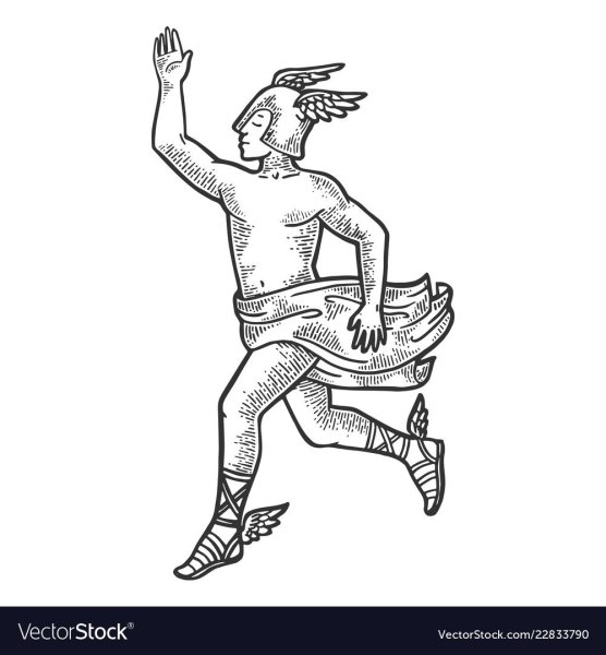 Hermes стилизованное изображение