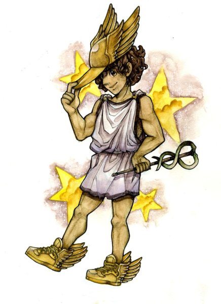 Гермес вазопись