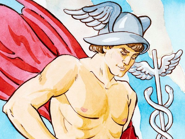 Меркурий Гермес на гравюрах